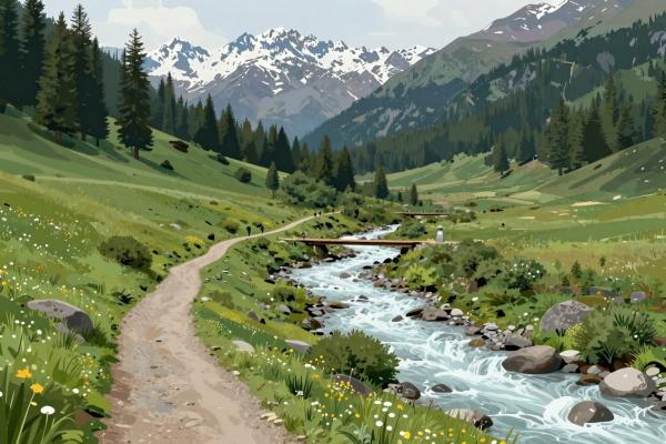 120-kilometer Long-Distance Hiking Trail