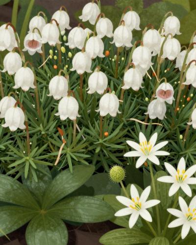 AI-generated illustration of Alpine Garden (Alpiner Garten)