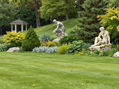AI-generated illustration of Bauernberg Park