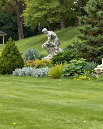 AI-generated illustration of Bauernberg Park