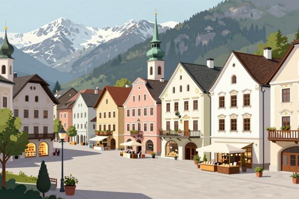 Bernstein Town Square (Marktplatz)