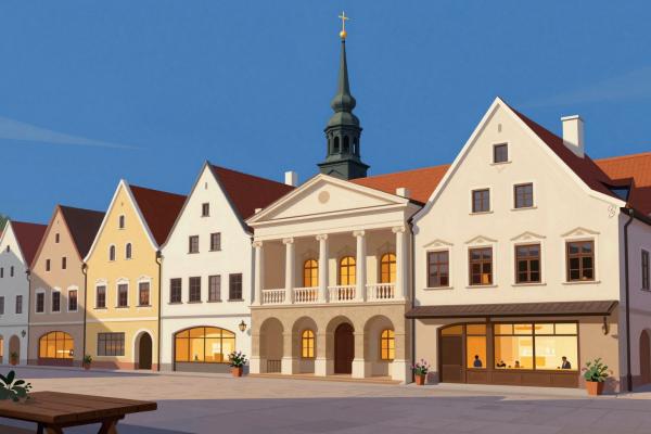 Braunau Market Square (Marktplatz)