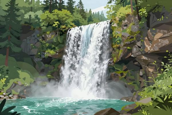 Buchenegg Waterfalls