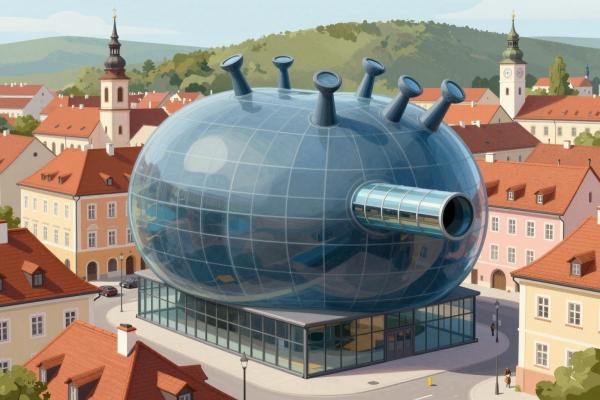 Futuristic Art Gallery (Kunsthaus Graz)