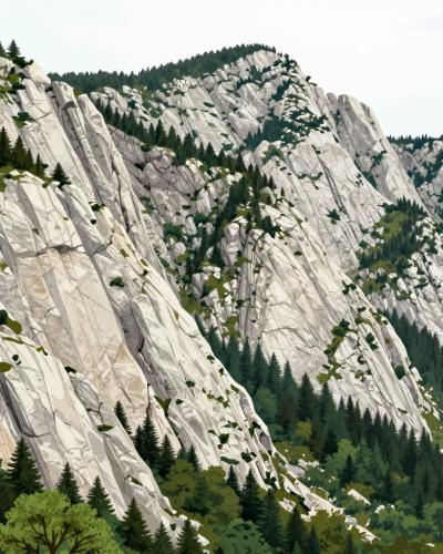 AI-generated illustration of Hochschwab Nature Park