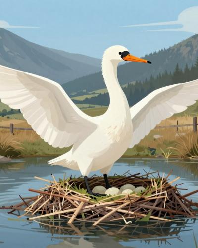 AI-generated illustration of Lake Constance (Bodensee) Promenade
