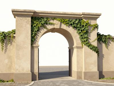 AI-generated illustration of Sand Gate