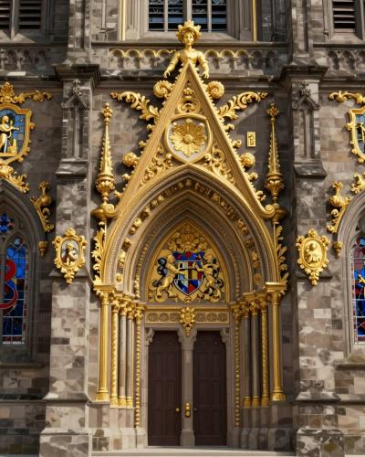 AI-generated illustration of St. Stephen's Church (Pfarrkirche St. Stephan)