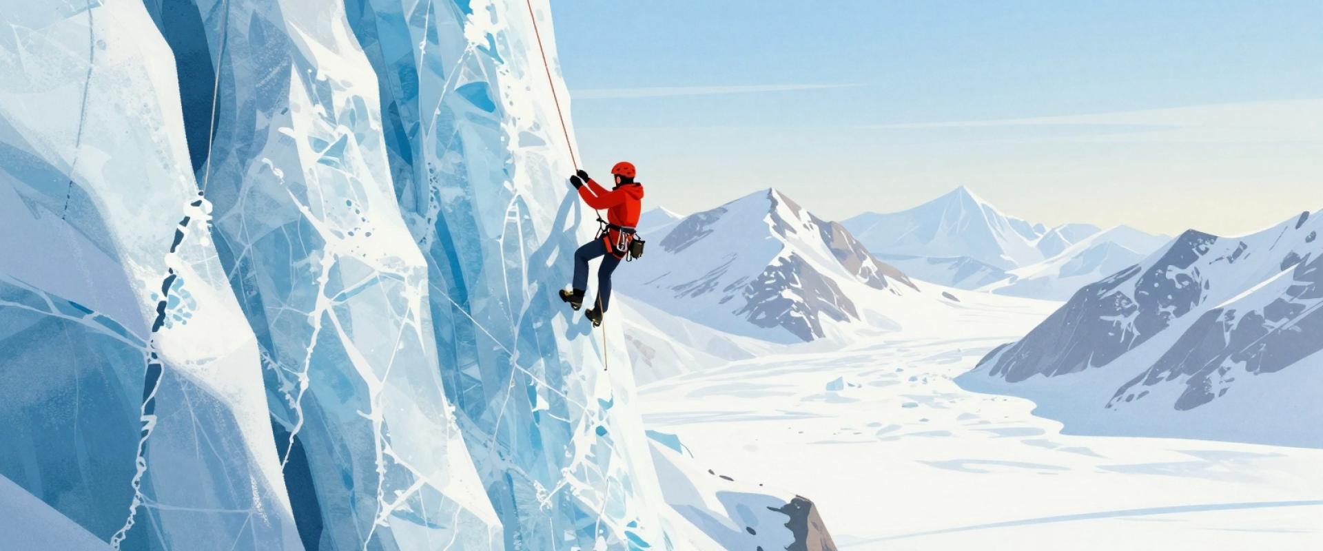 Ice Climbing in the Stubai Glacier