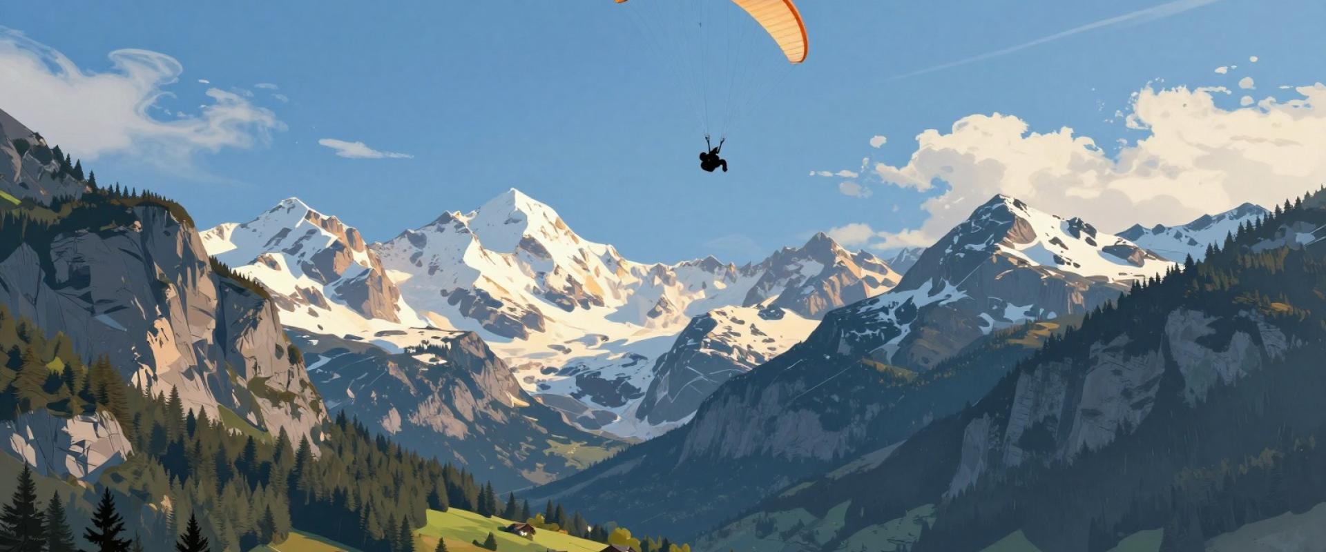 Gliding Over the Alps