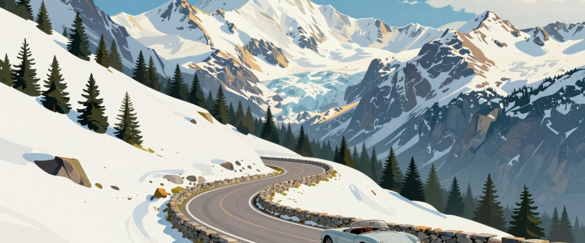 Driving in the Alps