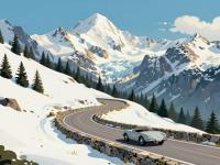 Driving in the Alps