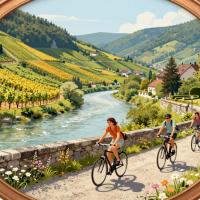 Illustrative header image for Wachau’s Summer Biking