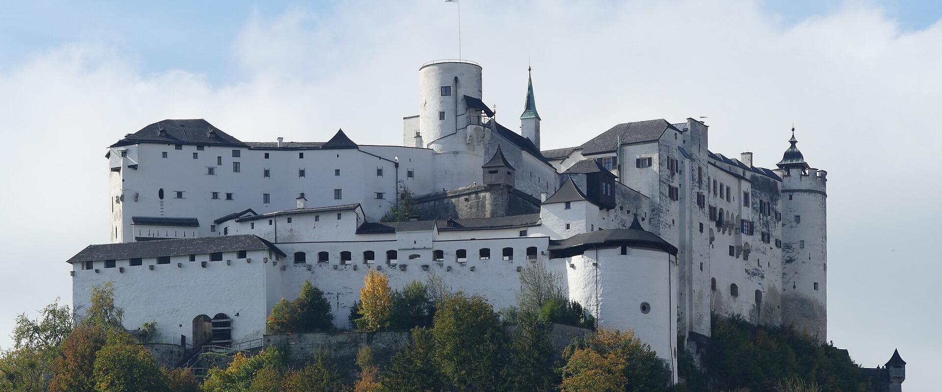 Hohensalzburg Fortress above Salzburg