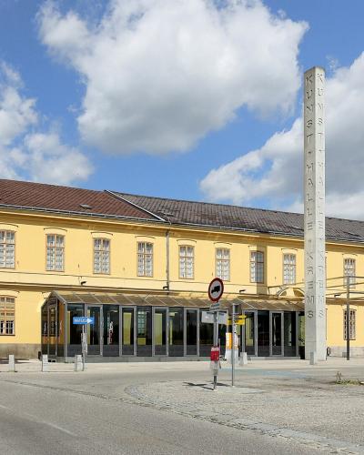 The Kunsthalle Krems in the former tobacco factory on the Kunstmeile