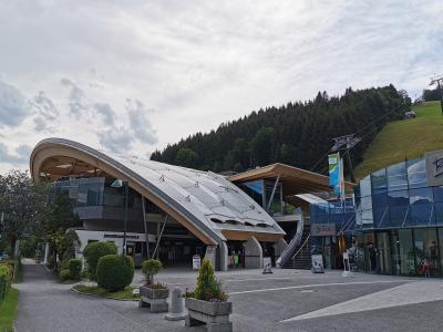 Valley station of the Schmittenhöhebahn cable car in Zell am See