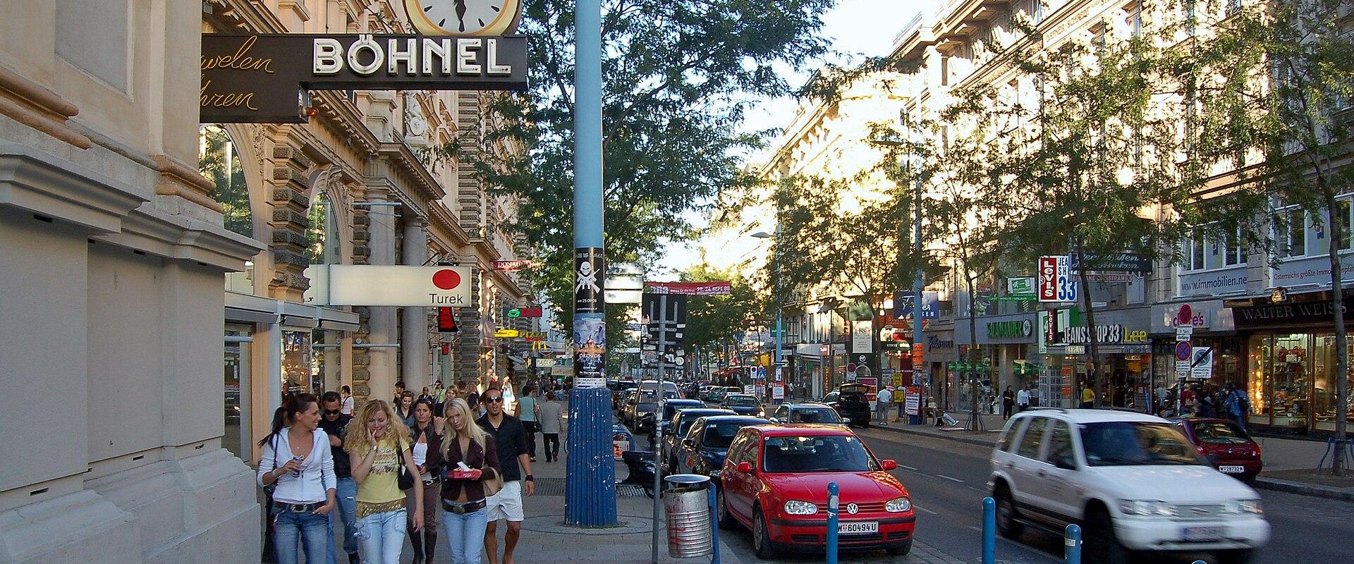 Mariahildferstraße (shopping Street)
