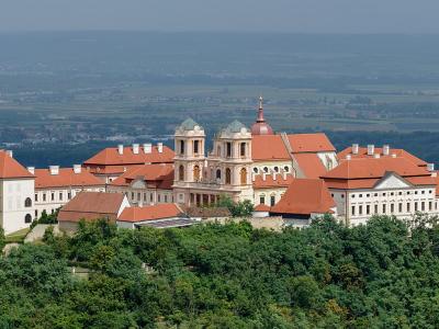 Göttweig Abbey, a Baroque Benedictine monastery on a hilltop above the Wachau valley, Lower Austria