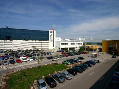 Exterior of Shopping City Sud in Vosendorf near Vienna, Austria's largest shopping centre