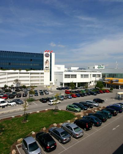 Exterior of Shopping City Sud in Vosendorf near Vienna, Austria's largest shopping centre